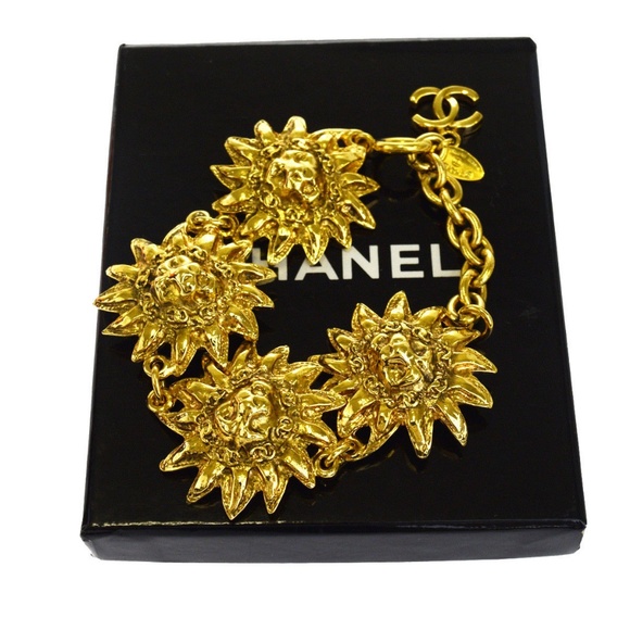 CHANEL Jewelry - Auth CHANEL CC Logos Chain Bangle Bracelet CHANEL Jewelry - Auth CHANEL CC Logos Chain Bangle Bracelet